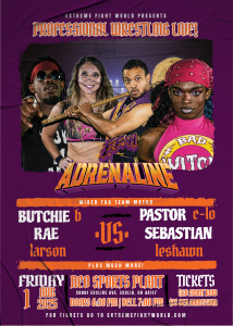 Butchie B & Rae Larson vs. Pastor C-Lo & Sebastian LeShawn