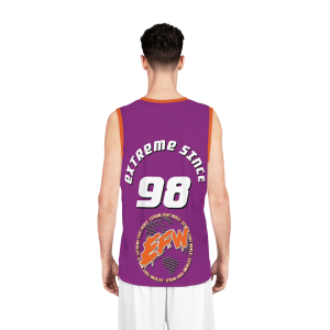 Extreme Fight World Basketball Jersey