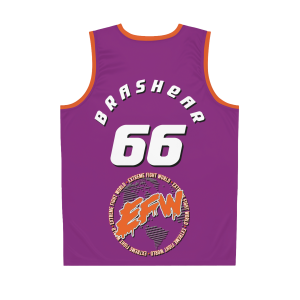 Extreme Fight World Basketball Jersey - "Vanilla Gorilla" Nick Brashear