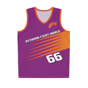 Extreme Fight World Basketball Jersey - "Vanilla Gorilla" Nick Brashear