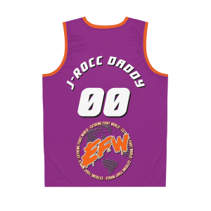 Extreme Fight World Basketball Jersey - "The Big Daddy of Destruction" J-Rocc