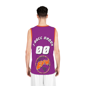 Extreme Fight World Basketball Jersey - "The Big Daddy of Destruction" J-Rocc