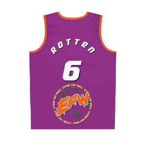 Extreme Fight World Basketball Jersey - Extreme Fight World Owner, Ronnie Rotten