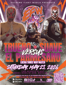 EFW 5: Lucha Three Way Match: Gran Trueno vs. Brassi Suave vs. El Parmesano